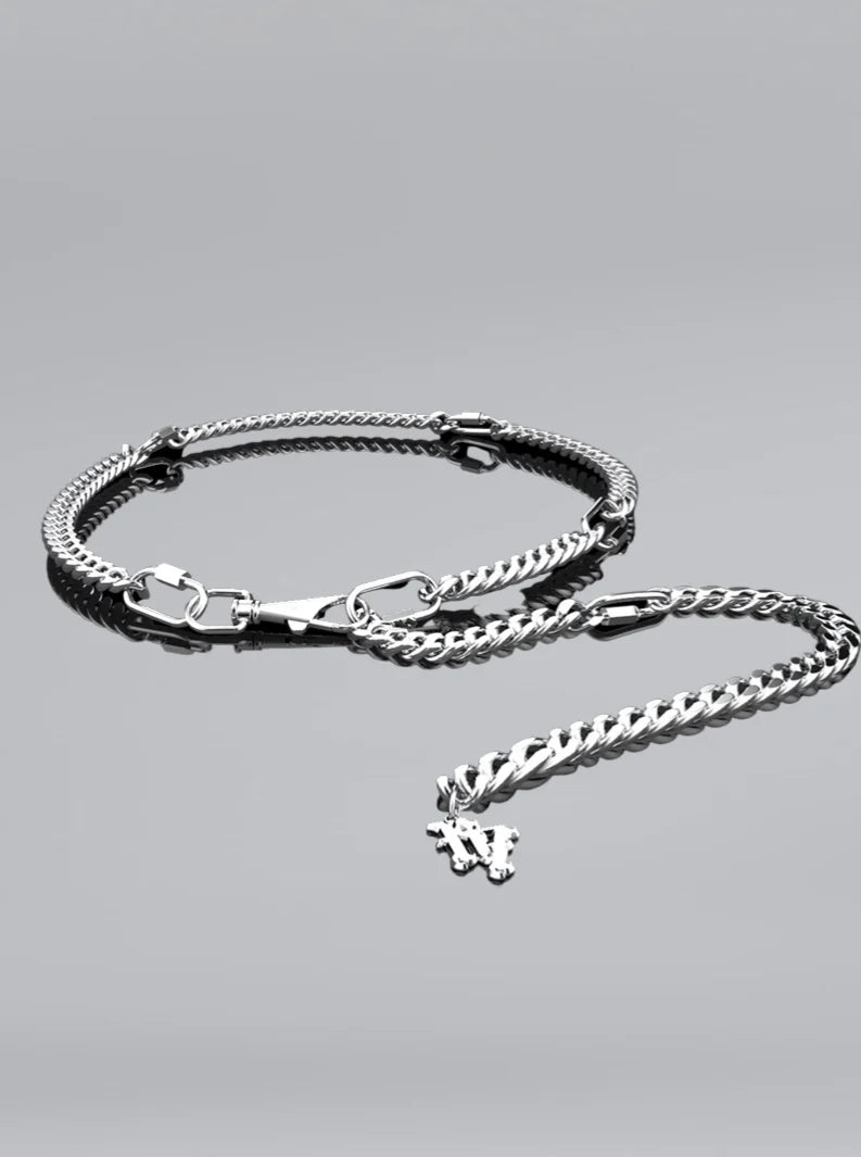 K7 ESSENTIAL CUBAN LINK WAIST CHAIN